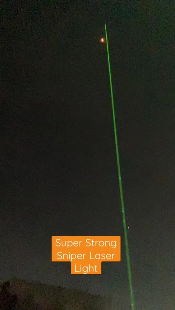 2-in-1 Green Laser Pointer with Starry Effect Cap, Rechargeable Battery, Safety Lock